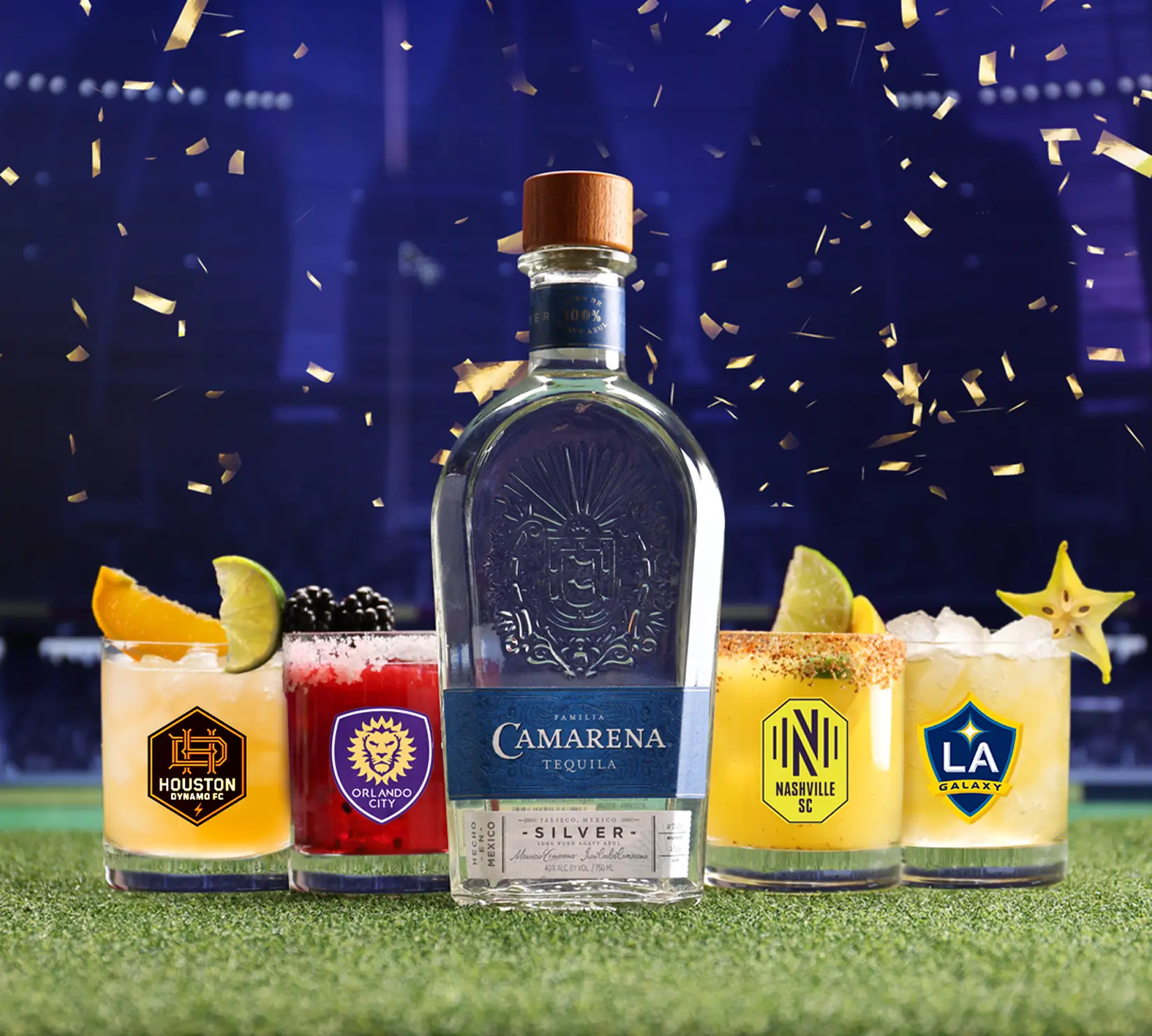 Tequila Camarena Crest in an Agave Plant