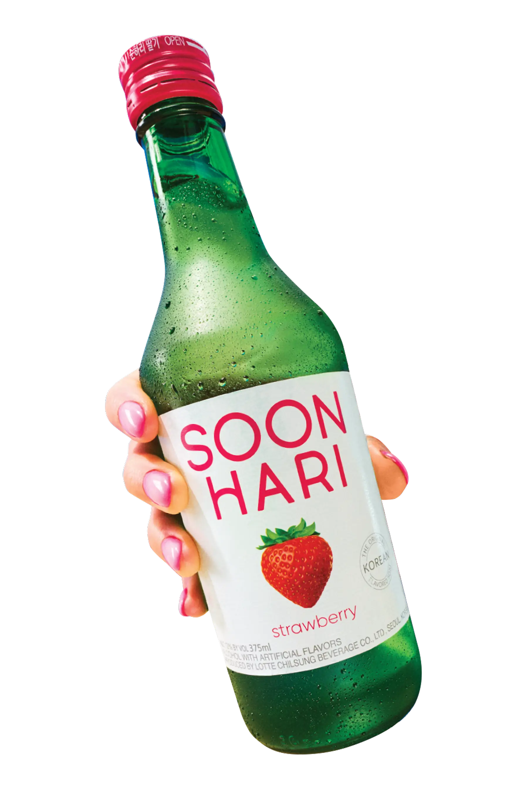 soonhari strawberry bottle