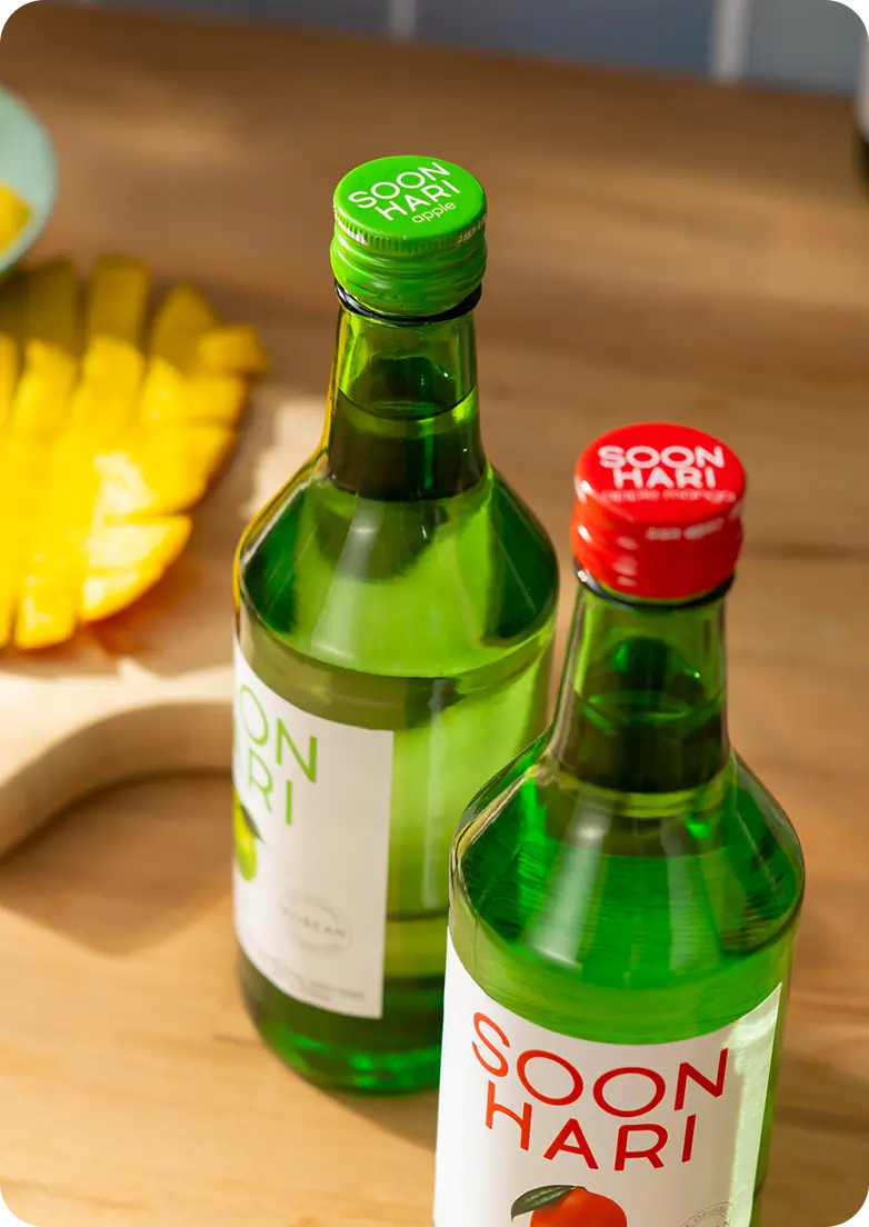 Soonhari Apple and Soonhari Apple Mango Bottle
